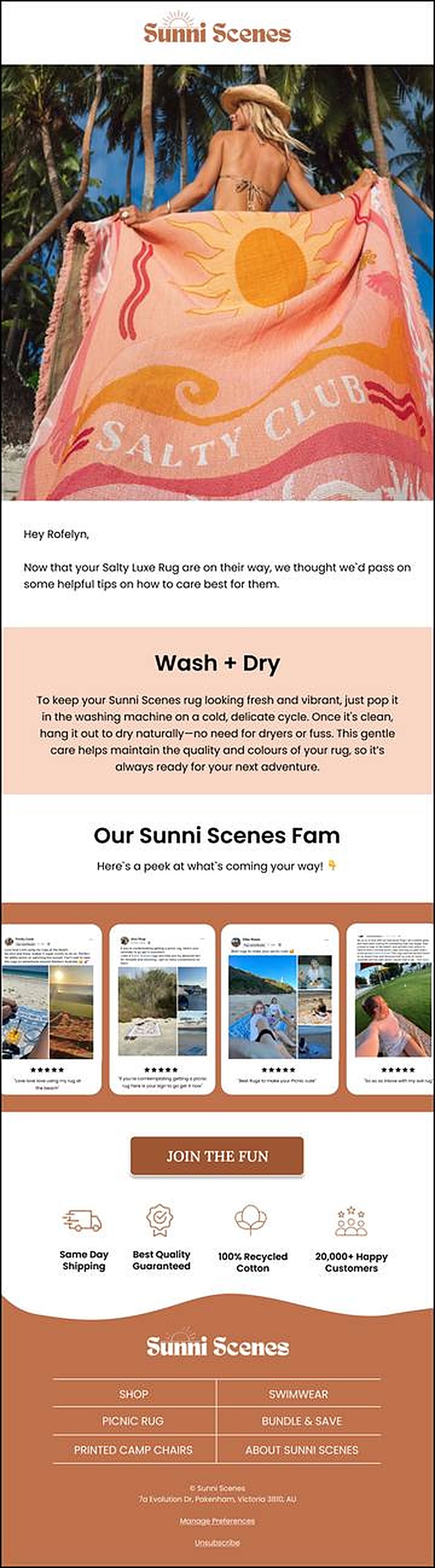 Email design by WinningFlows